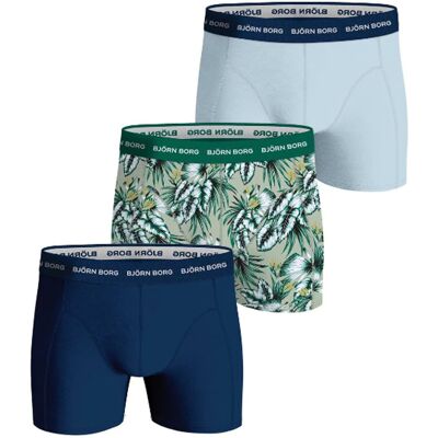 Björn Borg Cotton Stretch Shorts 3-pack Str. L 3 stk. Björn Borg Cotton Stretch Shorts 3-pack Str. L 3 stk.