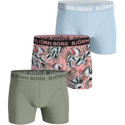 Björn Borg Cotton Stretch Shorts 3-pack Str. XL 3 stk. Björn Borg Cotton Stretch Shorts 3-pack Str. XL 3 stk.