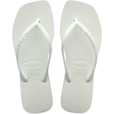 Havaianas Slim Square Flip Flops White 41/42 EU Havaianas Slim Square Flip Flops White 41/42 EU