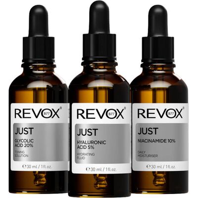 Revox Hautpflege-Set - Ölkontroll Routine für fettige Haut Revox Hautpflege-Set - Ölkontroll Routine für fettige Haut