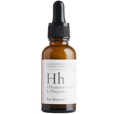 Raz Skincare Hyaluronsäure & Peptide Serum - Anti-Aging - 30ml Raz Skincare Hyaluronsäure & Peptide Serum - Anti-Aging - 30ml