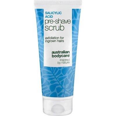 Australian Bodycare Salicylic Acid Pre-Shave Scrub 100 ml Australian Bodycare Salicylic Acid Pre-Shave Scrub 100 ml