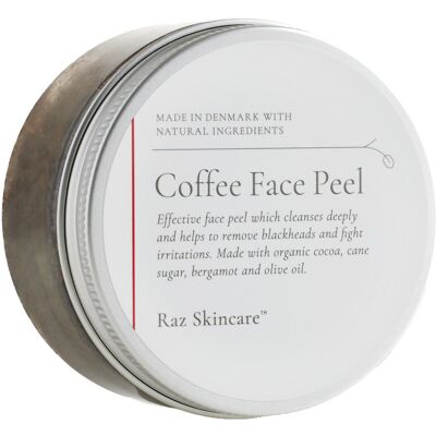 Raz Skincare Coffee Face Peel - Organische Tiefenreinigende Gesichtsmaske für alle Hauttypen Raz Skincare Coffee Face Peel - Organische Tiefenreinigende Gesichtsmaske für alle Hauttypen
