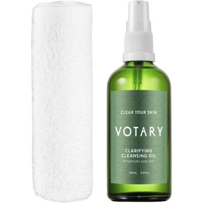 Votary klärendes Reinigungsöl - Rosmarin und Hafer Votary klärendes Reinigungsöl - Rosmarin und Hafer