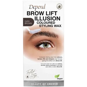 Depend Perfect Eye Brow Illusion Wax Dark Brown 5 g Depend Perfect Eye Brow Illusion Wax Dark Brown 5 g
