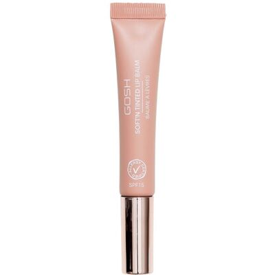 Gosh Soft'n Tinted Lip Balm SPF 15 - 002 Nougat 8 ml Gosh Soft'n Tinted Lip Balm SPF 15 - 002 Nougat 8 ml