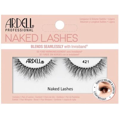 Ardell Naked Lashes 421 - Natürliche, Nahtlose Invisiband - Wimpern Ardell Naked Lashes 421 - Natürliche, Nahtlose Invisiband - Wimpern