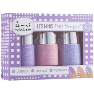 Le Mini Macaron Les Minis Petit Bouquet 3 x 5 ml - Gel Nagellack-Set Le Mini Macaron Les Minis Petit Bouquet 3 x 5 ml - Gel Nagellack-Set