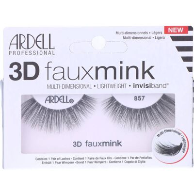 Ardell Locken 3D Faux Mink Wimpern - Schwarz - 857 Ardell Locken 3D Faux Mink Wimpern - Schwarz - 857