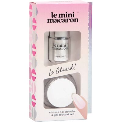 Le Mini Macaron Le Glazed Chrome Powder Set - Nagelkunst-Set Le Mini Macaron Le Glazed Chrome Powder Set - Nagelkunst-Set