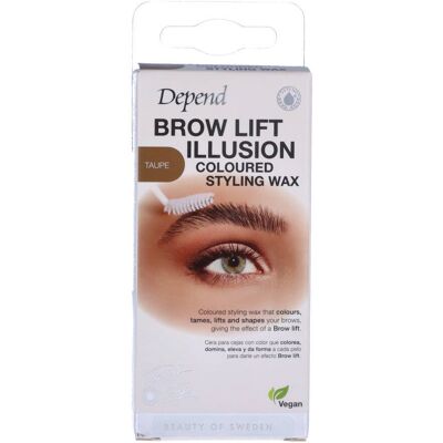 Depend Taupe Augenbrauen Styling Wachs - Brauenlift & Form Depend Taupe Augenbrauen Styling Wachs - Brauenlift & Form