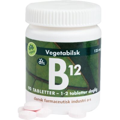 Dansk Farmaceutisk Industri B12-Vitamin 500μg - Vegetarisch - Unterstützt Nerven, Immunsystem - 90 Tabletten Dansk Farmaceutisk Industri B12-Vitamin 500μg - Vegetarisch - Unterstützt Nerven, Immunsystem - 90 Tabletten