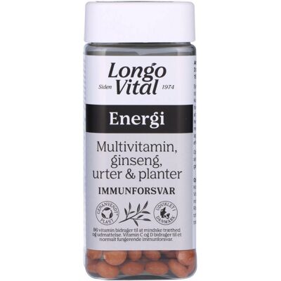 Longo Vital Energi 180 Tabletten - Nahrungsergänzungsmittel Longo Vital Energi 180 Tabletten - Nahrungsergänzungsmittel
