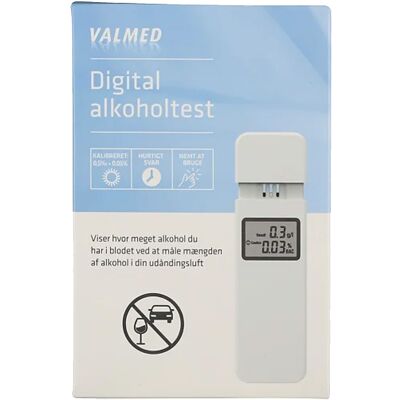 Valmed Digitaler Alkoholtester - Alkometer Valmed Digitaler Alkoholtester - Alkometer
