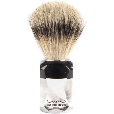 Barburys Shaving Brush - Light Crystal Barburys Shaving Brush - Light Crystal