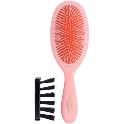 Mason Pearson Universal Medium Size Brush NU2 Incl. Cleaner - Pink Mason Pearson Universal Medium Size Brush NU2 Incl. Cleaner - Pink