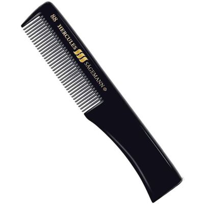 Hercules Sägemann Ebonit Friseurkamm - 4 Zoll, Schwarz/Rot Hercules Sägemann Ebonit Friseurkamm - 4 Zoll, Schwarz/Rot