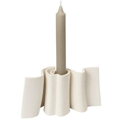 Ferm Living, Dedali Kerzenständer Off-white Ferm Living, Dedali Kerzenständer Off-white