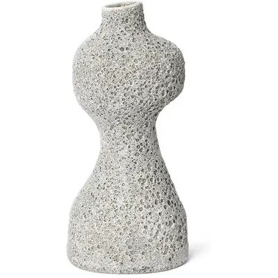 ferm LIVING Yara Vase Medium Grau Pumice - Organisch Skulptural ferm LIVING Yara Vase Medium Grau Pumice - Organisch Skulptural