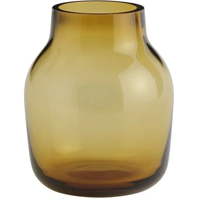 Muuto - Silent Vase - Orange - Mundgeblasenes Glas - Ø 11 cm, H 13,4 cm - Vase Muuto - Silent Vase - Orange - Mundgeblasenes Glas - Ø 11 cm, H 13,4 cm - Vase