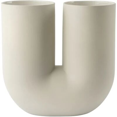 Muuto, Kink Vase H: 26 cm - Sand Muuto, Kink Vase H: 26 cm - Sand