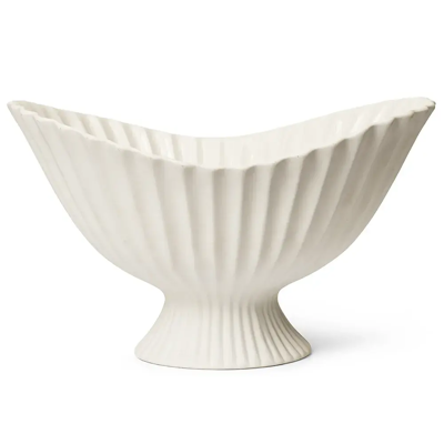 ferm LIVING Fountain Dekoschale - 41cm Weiß ferm LIVING Fountain Dekoschale - 41cm Weiß