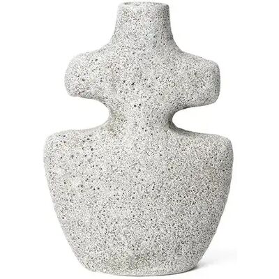 Ferm Living Yara Kerzenhalter Medium - Grau Pumice - Kerzenhalter Ferm Living Yara Kerzenhalter Medium - Grau Pumice - Kerzenhalter