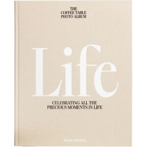 Printworks, Fotoalbum - Life, Beige Printworks, Fotoalbum - Life, Beige