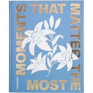Printworks, Photo Album - Moments that Matters the Most, Blue Printworks, Photo Album - Moments that Matters the Most, Blue