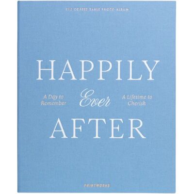 Printworks, Wedding Album - Happily Ever After, Blue Printworks, Wedding Album - Happily Ever After, Blue