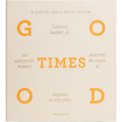 Printworks Good Times Fotoalbum - 27 cm beige Printworks Good Times Fotoalbum - 27 cm beige