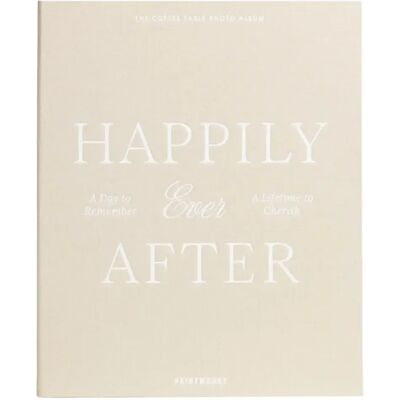 Printworks, Wedding Album - Happily Ever After, Beige Printworks, Wedding Album - Happily Ever After, Beige