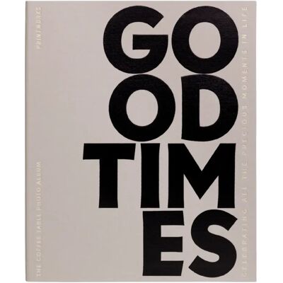 Printworks, Fotoalbum- Good Times, Grey Printworks, Fotoalbum- Good Times, Grey