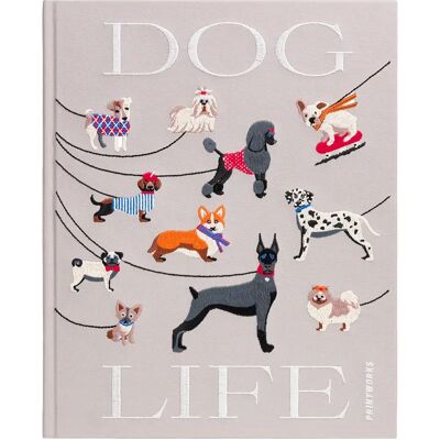 Printworks, Embroidered Photo Album - Dogs Printworks, Embroidered Photo Album - Dogs