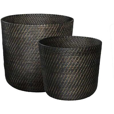 Artwood, Amazonas Rund Korg 2-Pack Braun Artwood, Amazonas Rund Korg 2-Pack Braun