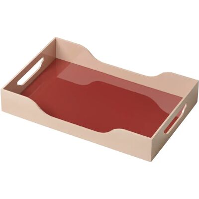 Printworks Swell Pink Lackiertes Tablett - Tablett Printworks Swell Pink Lackiertes Tablett - Tablett