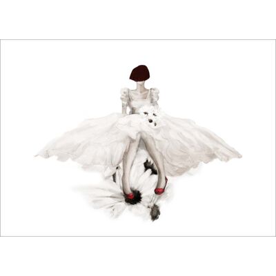 Anna Bülow, Anna Bülow poster Wedding Bell 70x100cm poster/konsttryck/sign/numrer Anna Bülow, Anna Bülow poster Wedding Bell 70x100cm poster/konsttryck/sign/numrer