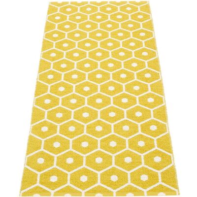 Pappelina, Honey Teppich 70x160 cm mustard / vanilla Pappelina, Honey Teppich 70x160 cm mustard / vanilla