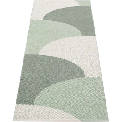 Pappelina, Hill teppich Army/Misty Mint/Fossil Grey 70 x 180cm Pappelina, Hill teppich Army/Misty Mint/Fossil Grey 70 x 180cm