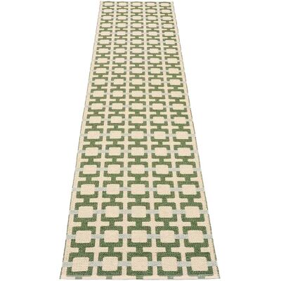 Pappelina, Tom teppich Leaf/Cream/sage 70 x 300 cm Pappelina, Tom teppich Leaf/Cream/sage 70 x 300 cm