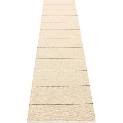 Pappelina, Lea teppich Beige/Rust/Vanilla 70 x 300 cm Pappelina, Lea teppich Beige/Rust/Vanilla 70 x 300 cm
