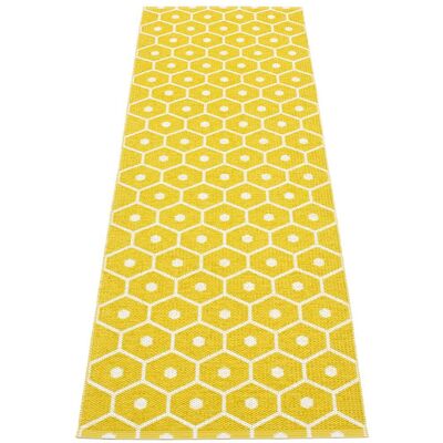 Pappelina, Honey Teppich 70x225 cm mustard / vanilla Pappelina, Honey Teppich 70x225 cm mustard / vanilla