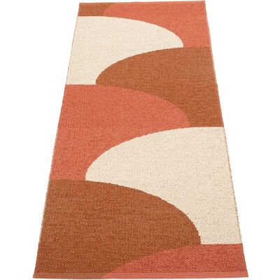 Pappelina, Hill teppich Brick/Rust/Cream 70 x 180cm Pappelina, Hill teppich Brick/Rust/Cream 70 x 180cm