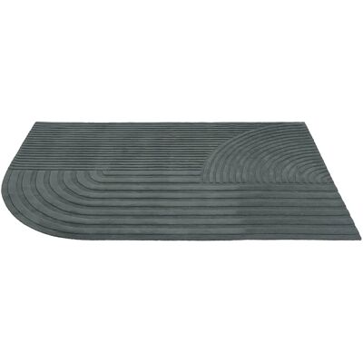 Muuto Relevo Dunkelgrüner Teppich - Teppich Muuto Relevo Dunkelgrüner Teppich - Teppich
