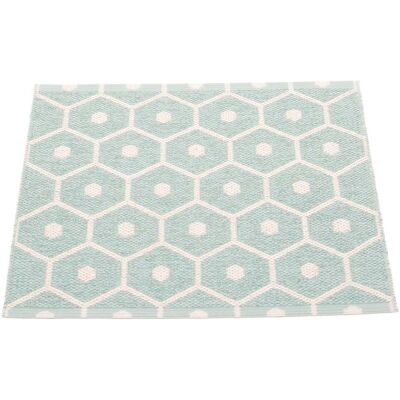 Pappelina, Honey Teppich 70x60 cm pale turquoise / vanilla Pappelina, Honey Teppich 70x60 cm pale turquoise / vanilla