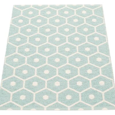 Pappelina Honey Outdoor-Teppich - blass türkis / vanille 70 x 100cm Pappelina Honey Outdoor-Teppich - blass türkis / vanille 70 x 100cm