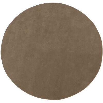 Ferm Living Stille Tufted Teppich - braun - Ø 240 cm Ferm Living Stille Tufted Teppich - braun - Ø 240 cm