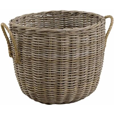 Artwood, Aufbewahrungskorb rund aus Rattan Artwood, Aufbewahrungskorb rund aus Rattan