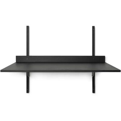 Ferm Living Sector Schreibtisch - Schwarz Esche/Schwarz Messing - Büro Ferm Living Sector Schreibtisch - Schwarz Esche/Schwarz Messing - Büro
