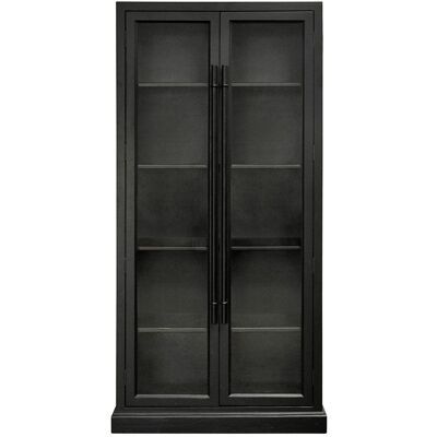 Artwood Narbonne Schwarzes Vitrineskab - Vitrineskab Artwood Narbonne Schwarzes Vitrineskab - Vitrineskab